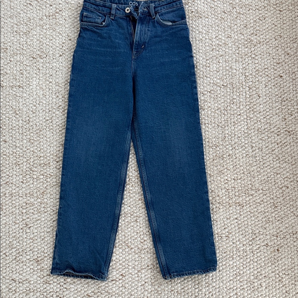 COS Dark Blue Ankle Jeans